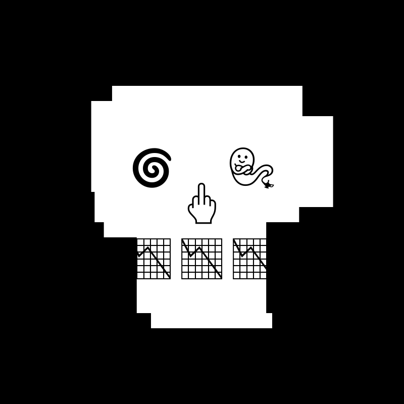 NotSkull(B&W) #73