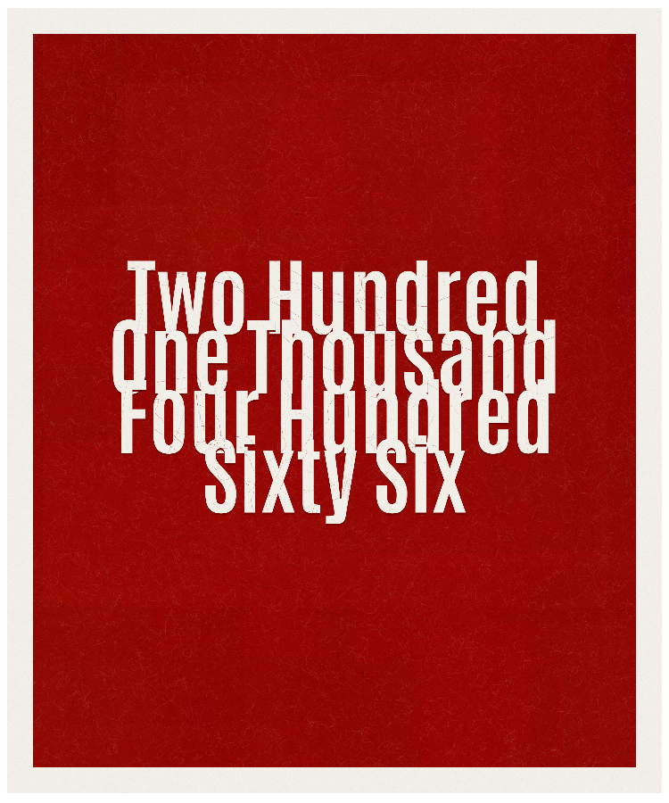 Count #201466