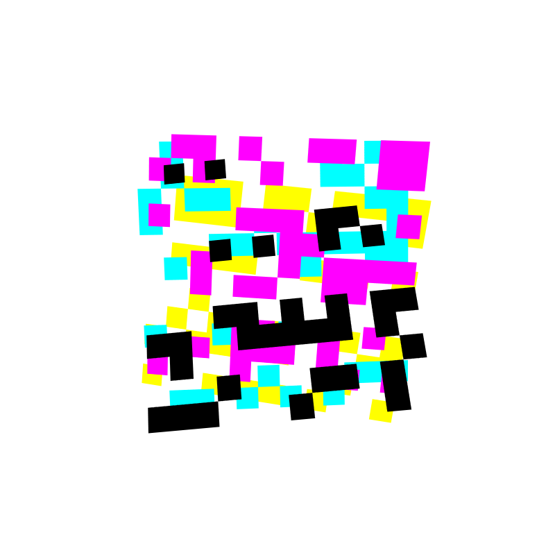 CMYK Decay #28