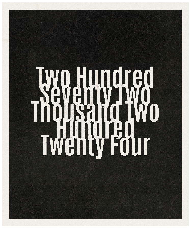 Count #272224