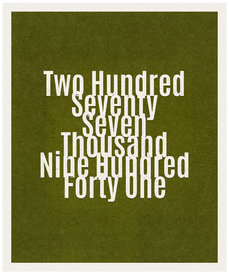 Count #277941