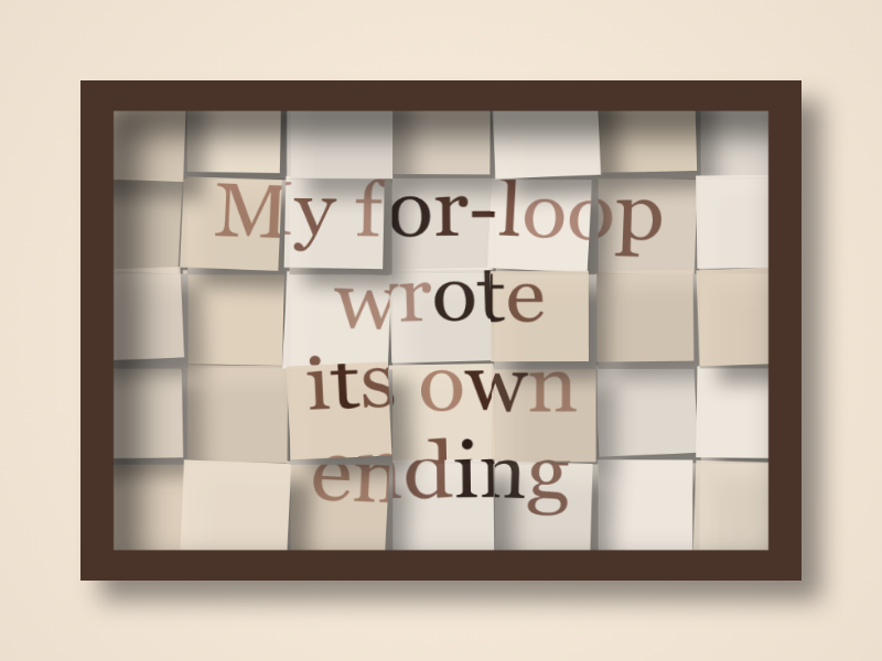 The Metaphor Machine #17736