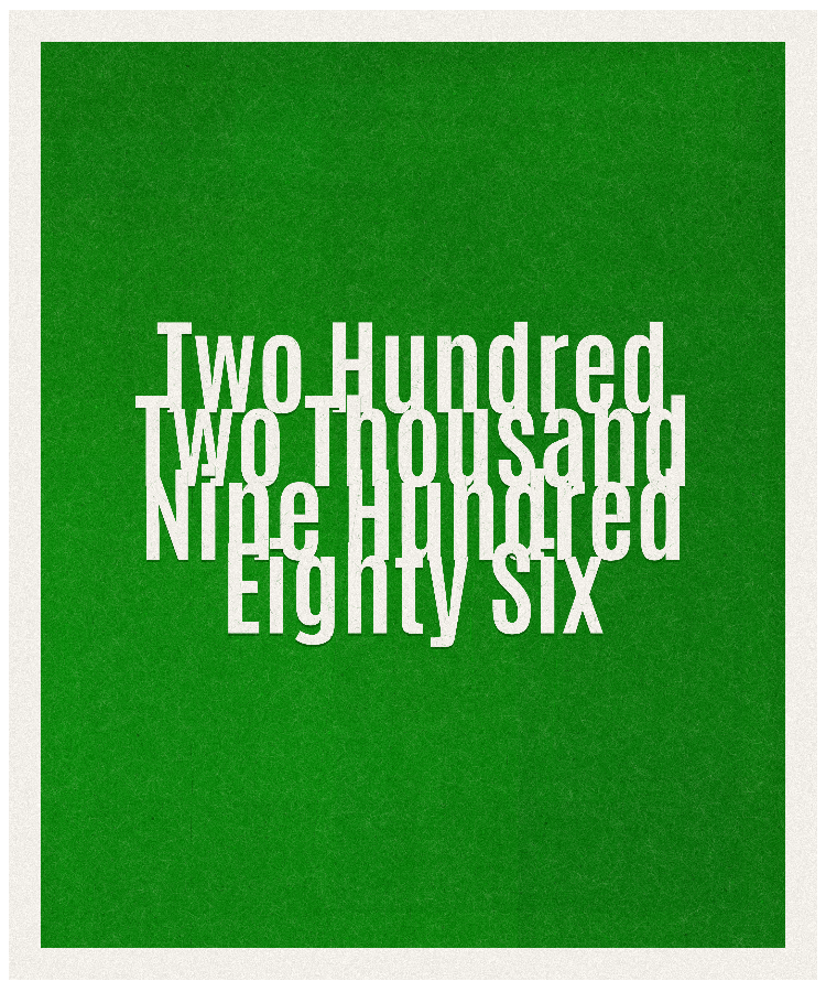 Count #202986