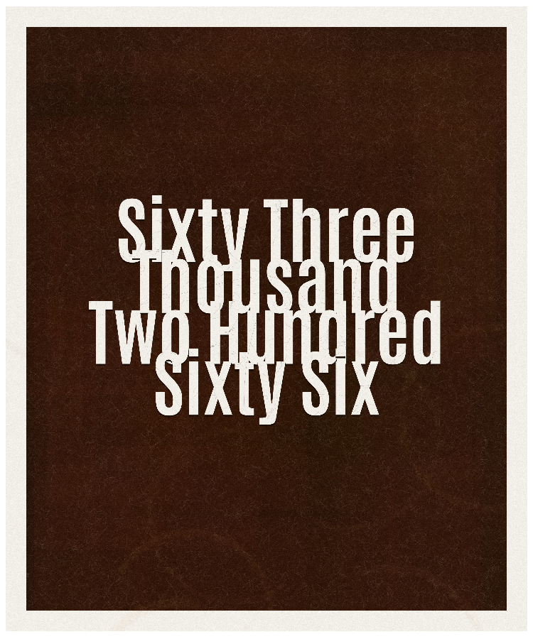 Count #63266