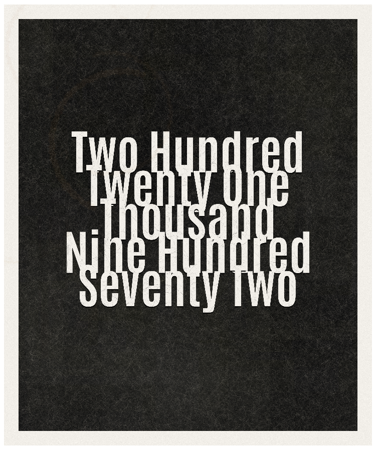 Count #221972