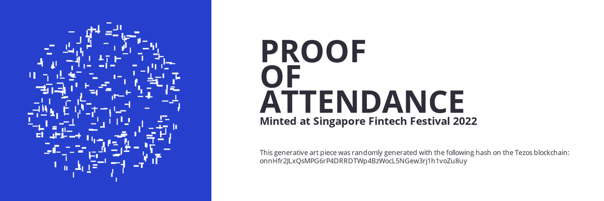 SFF2022 Proof of Attendance Token #1601