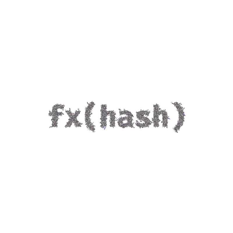 FXHASH Logo with Features #215