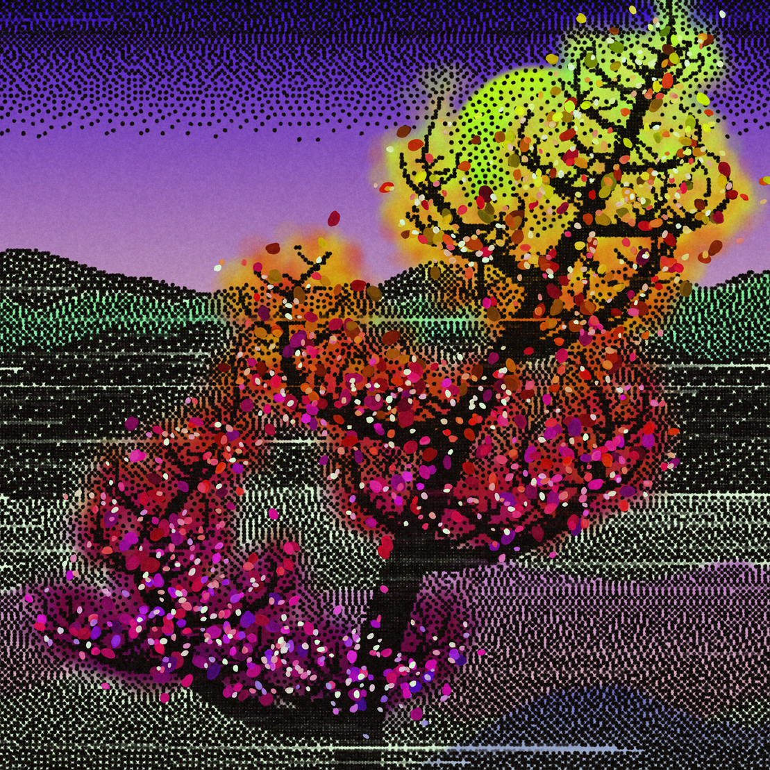 Dithered Branches #24