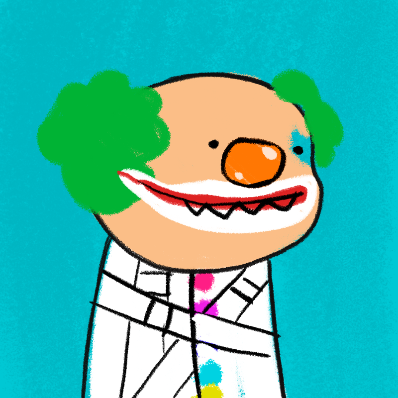 Peculiar clown #96