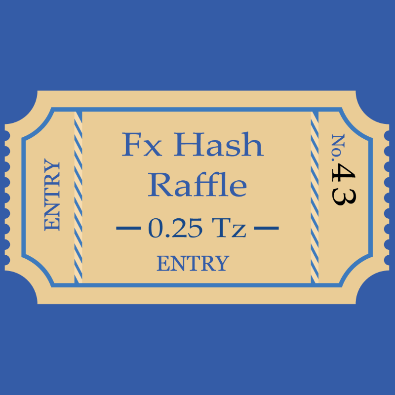 Tezos Raffle Ticket #7