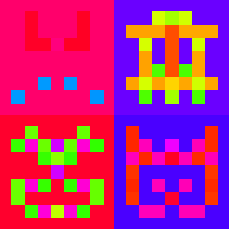 Quadruple Invaders #11