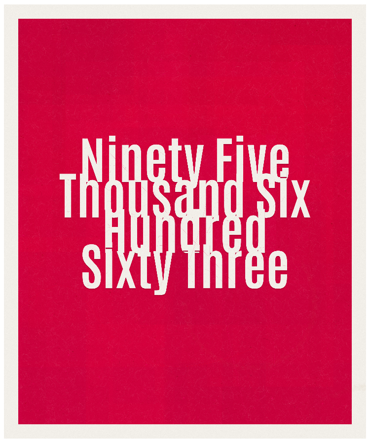 Count #95663