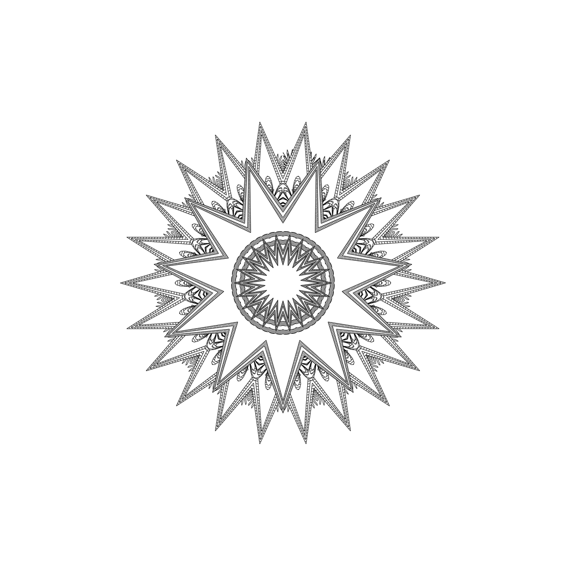 LL21 Mandala #868