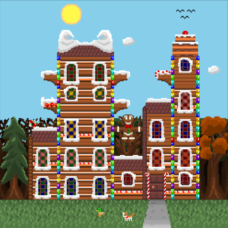 2D Mansion Candy House #98