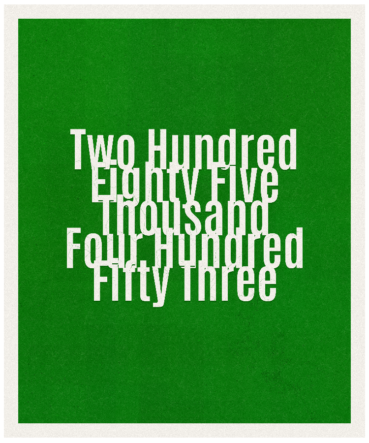 Count #285453