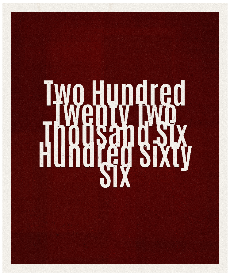 Count #222666
