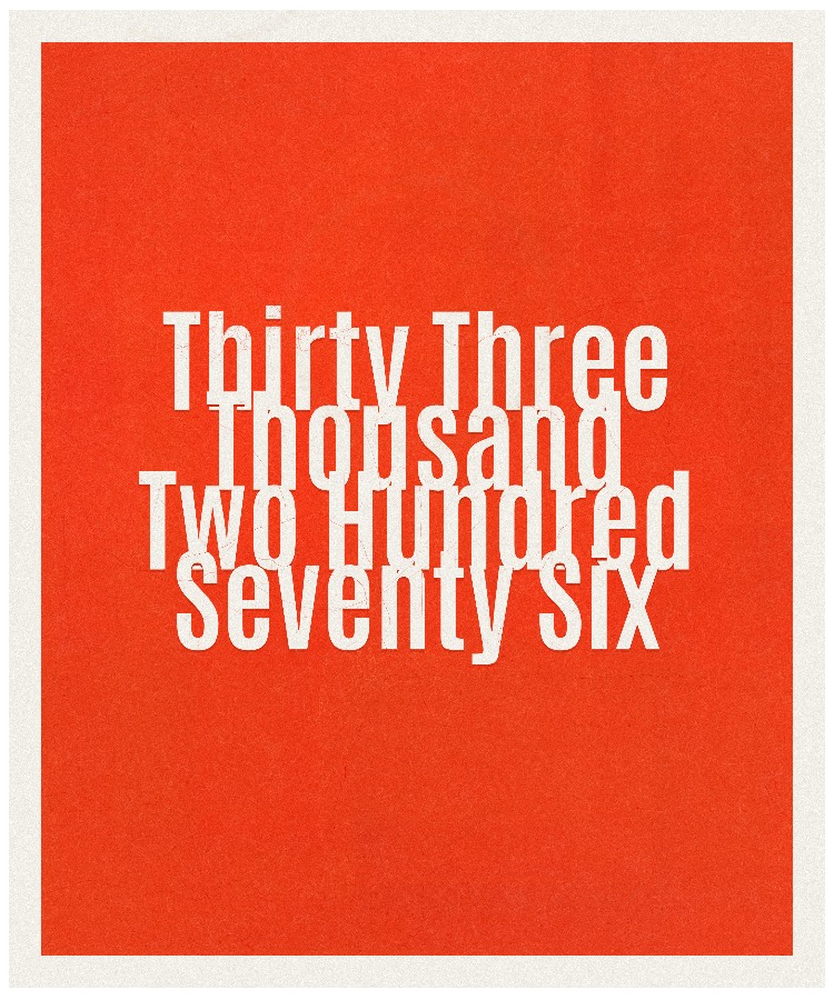 Count #33276