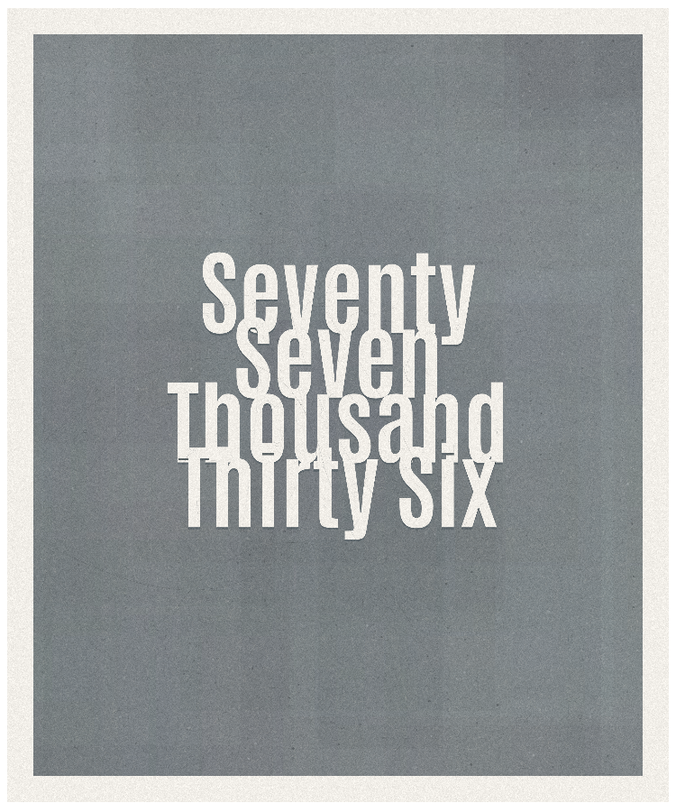 Count #77036