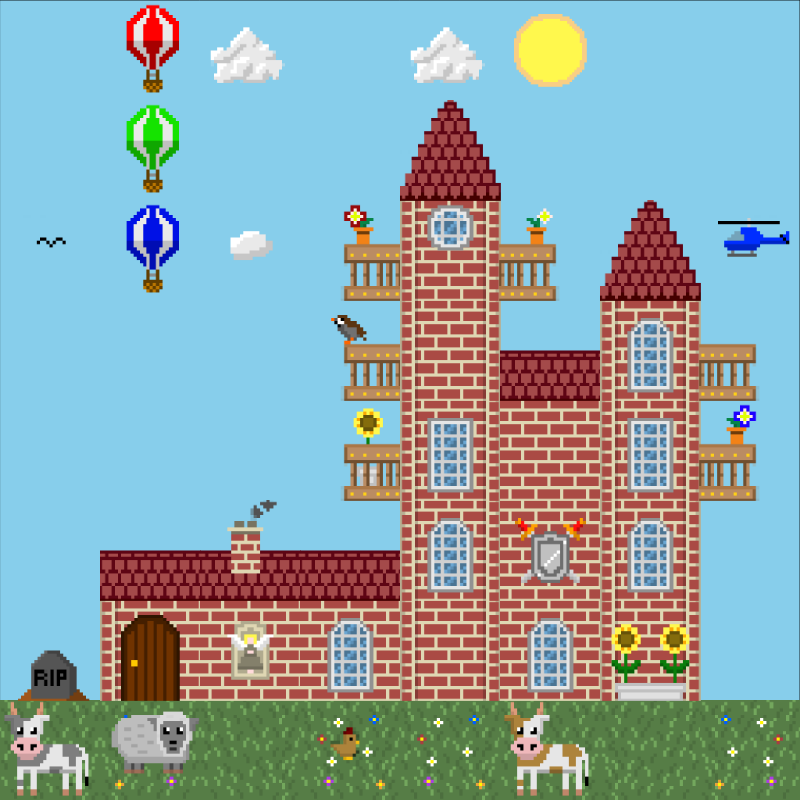 2D Mansion #614