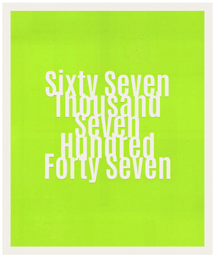Count #67747