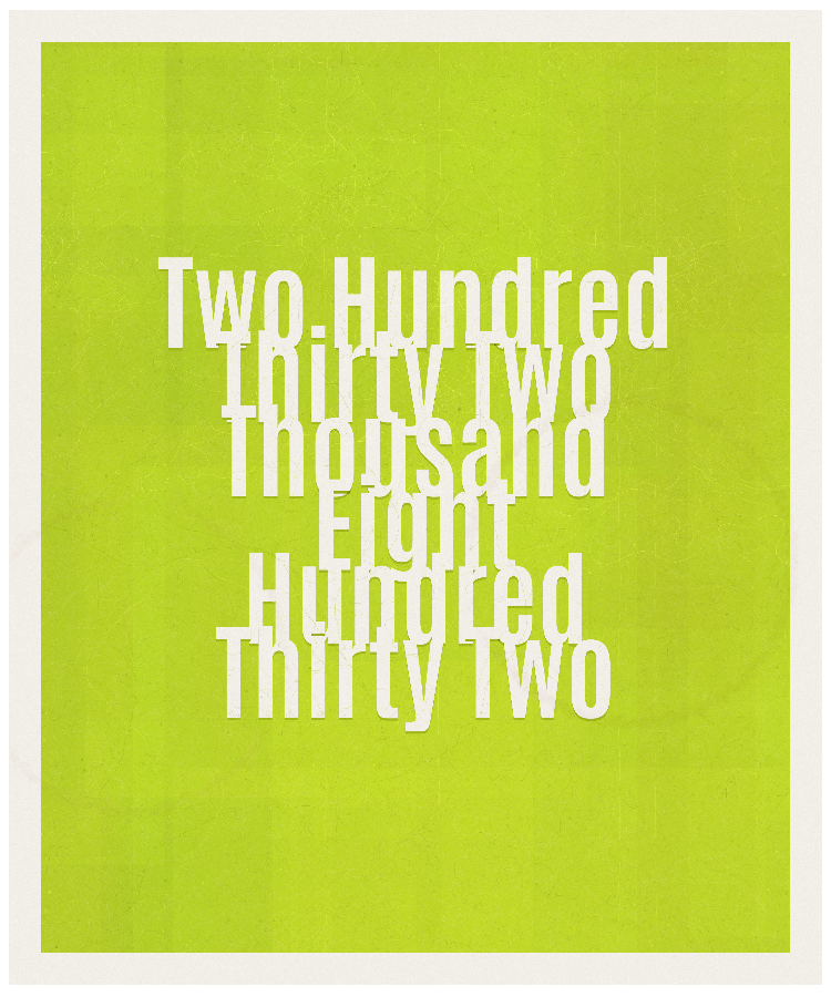 Count #232832