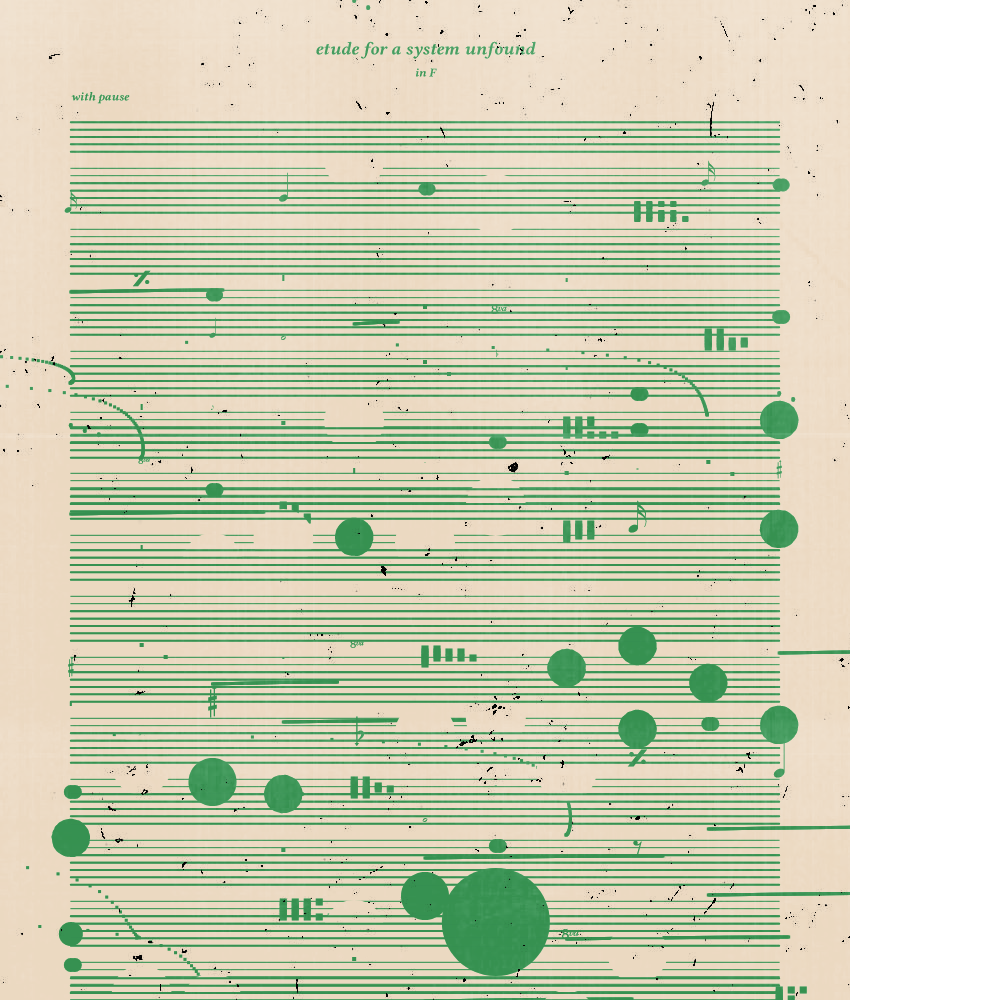 etude for a system unfound #160