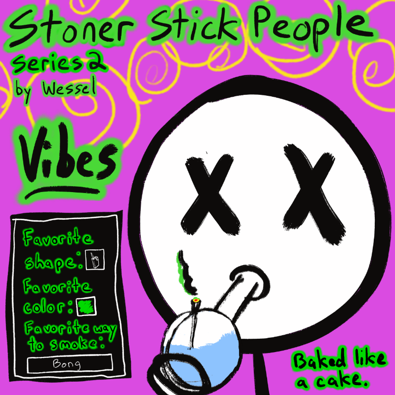 Stoner Stick People Series 2 #42