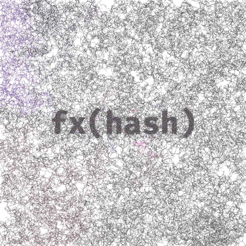 FXHASH Generative Logo #826