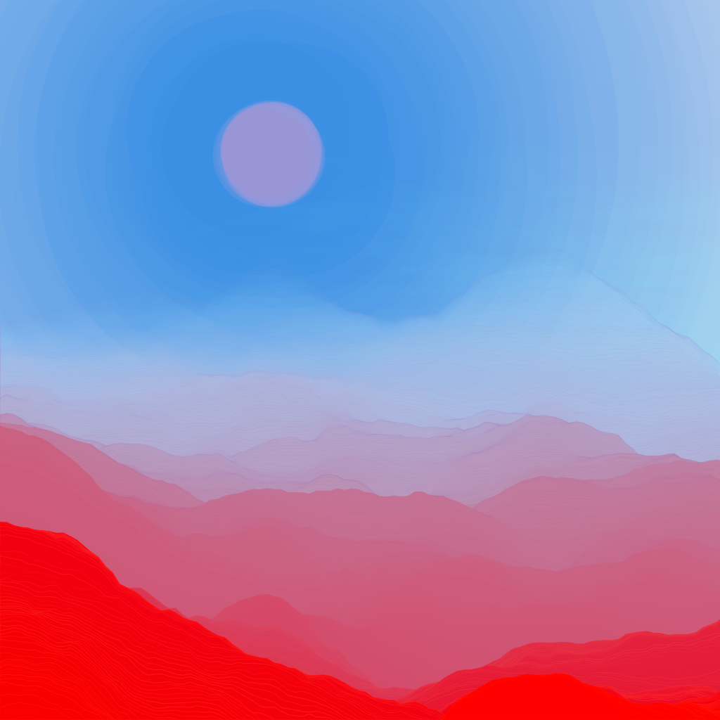 Valley at Dawn #134