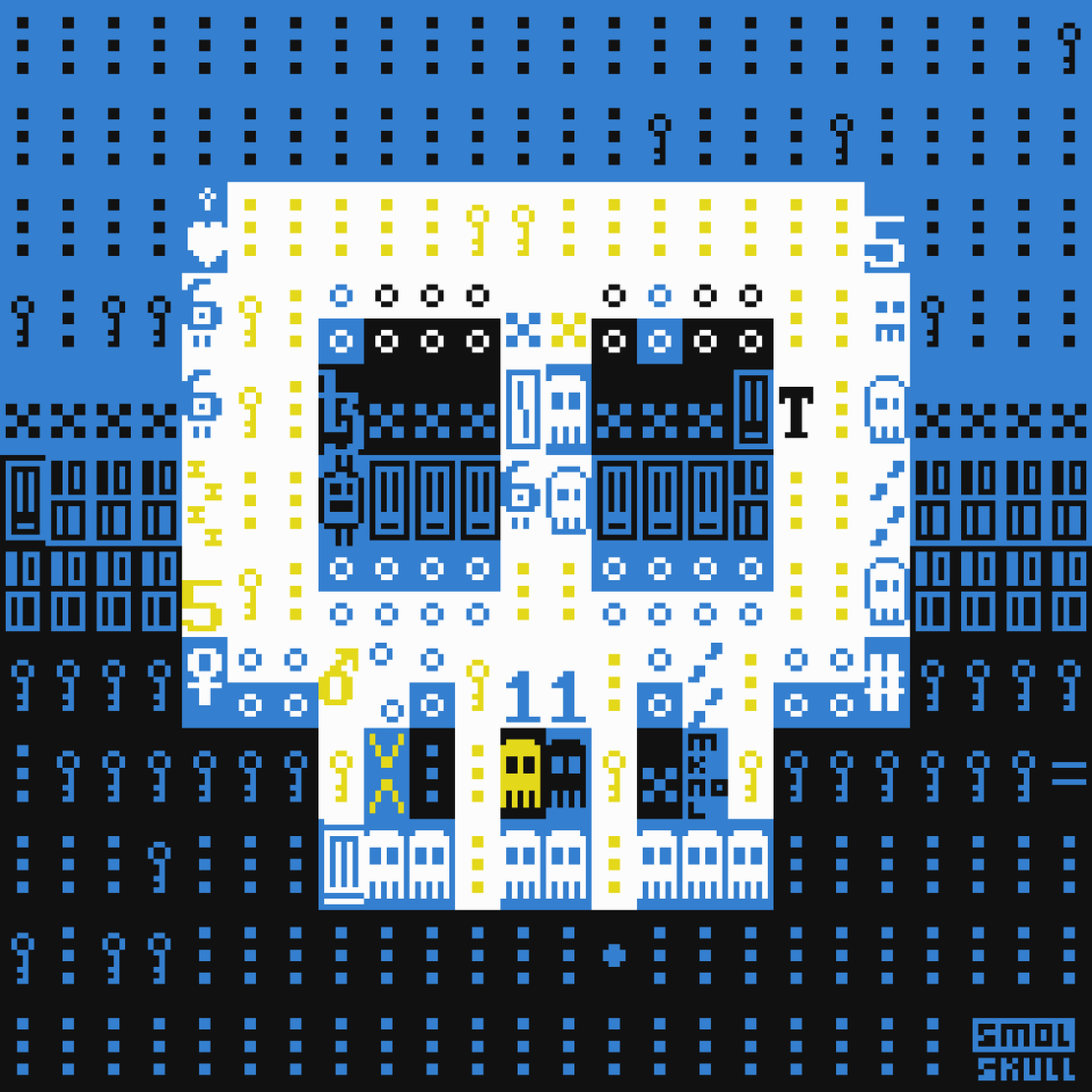 ASCII-SMOLSKULL #261