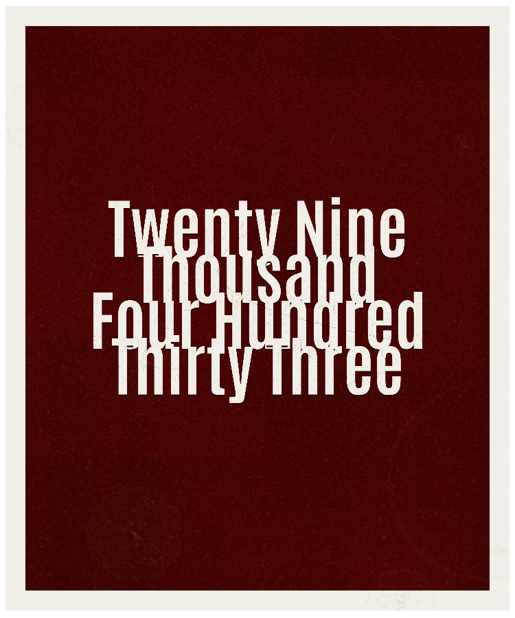 Count #29433