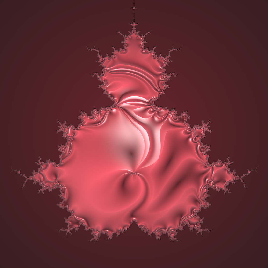 Warped Mandelbrot Fractal #25