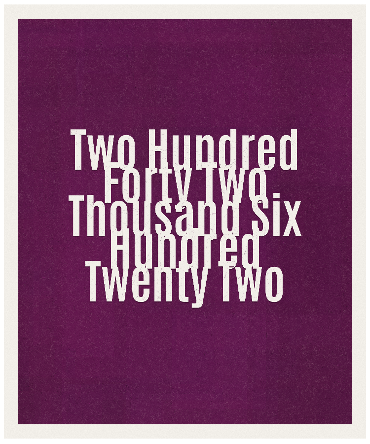 Count #242622