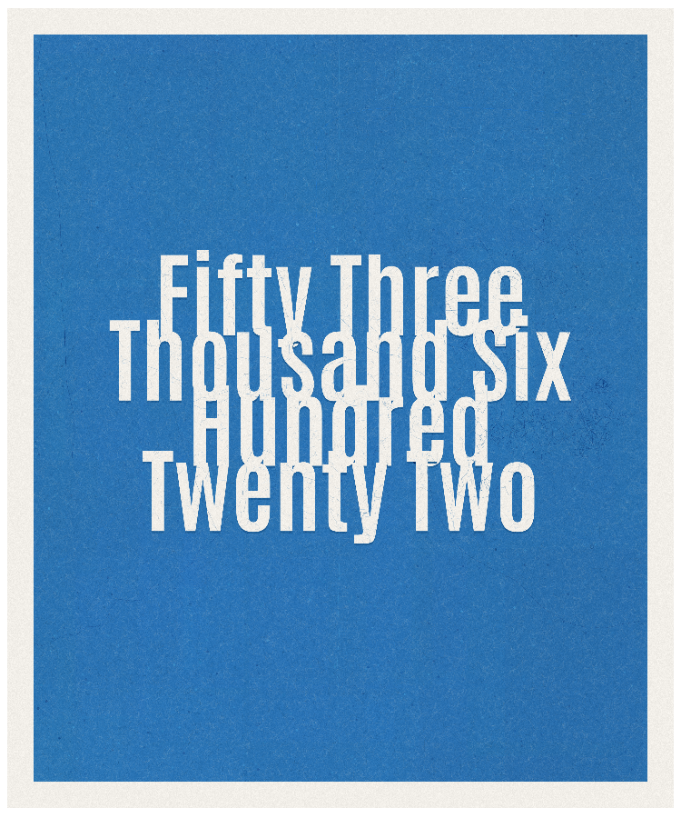 Count #53622