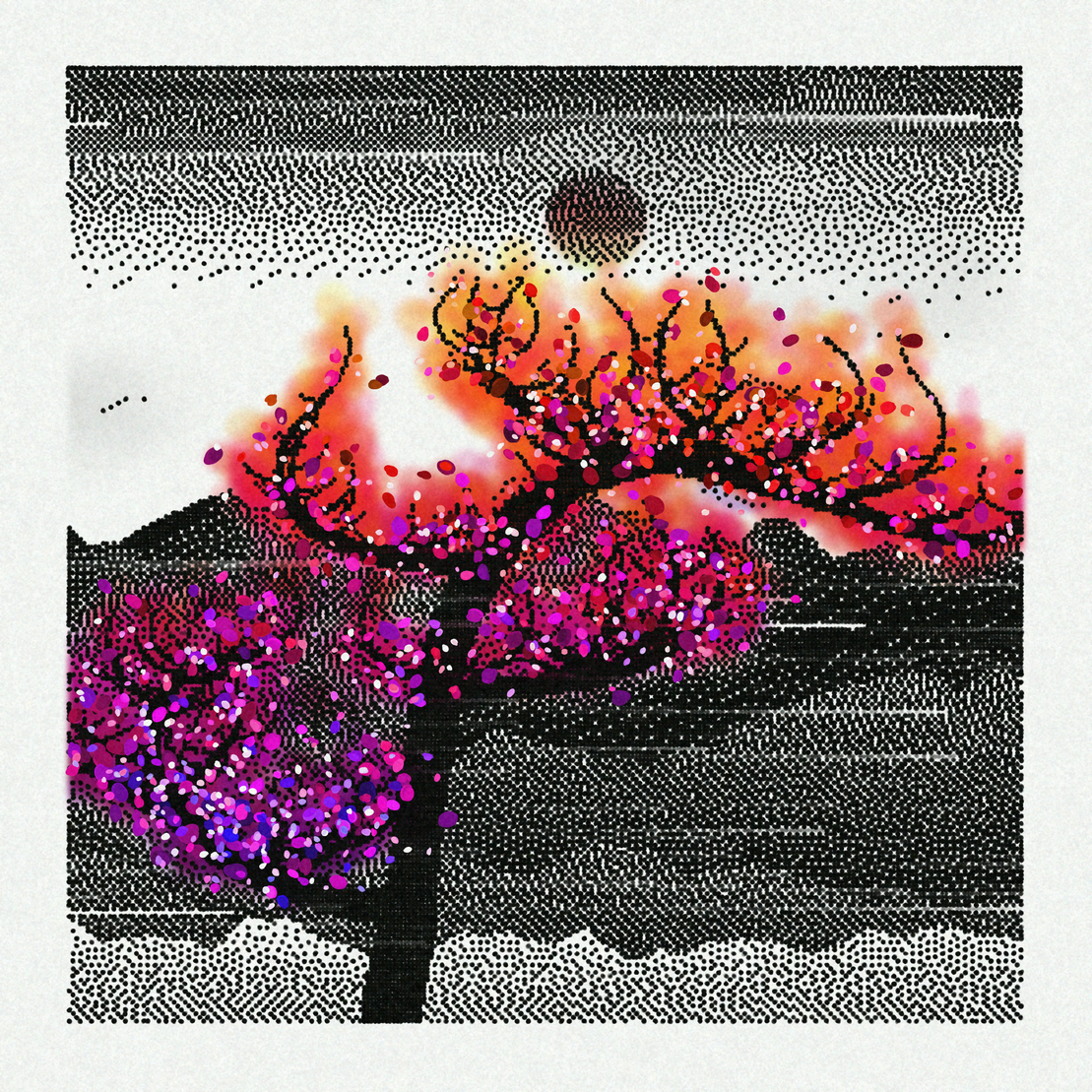 Dithered Branches #181