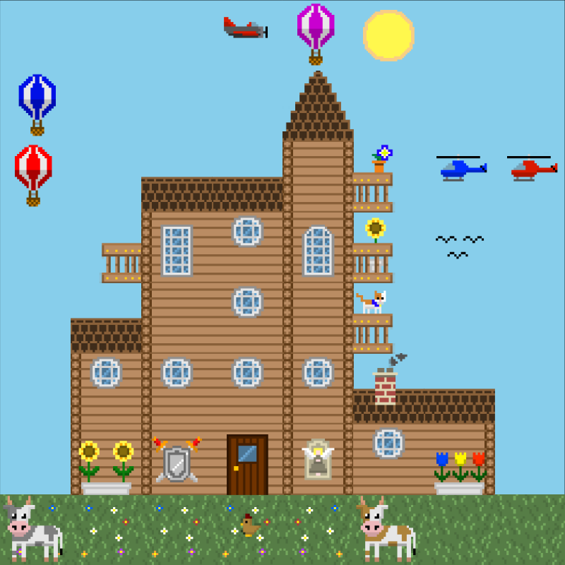 2D Mansion #579