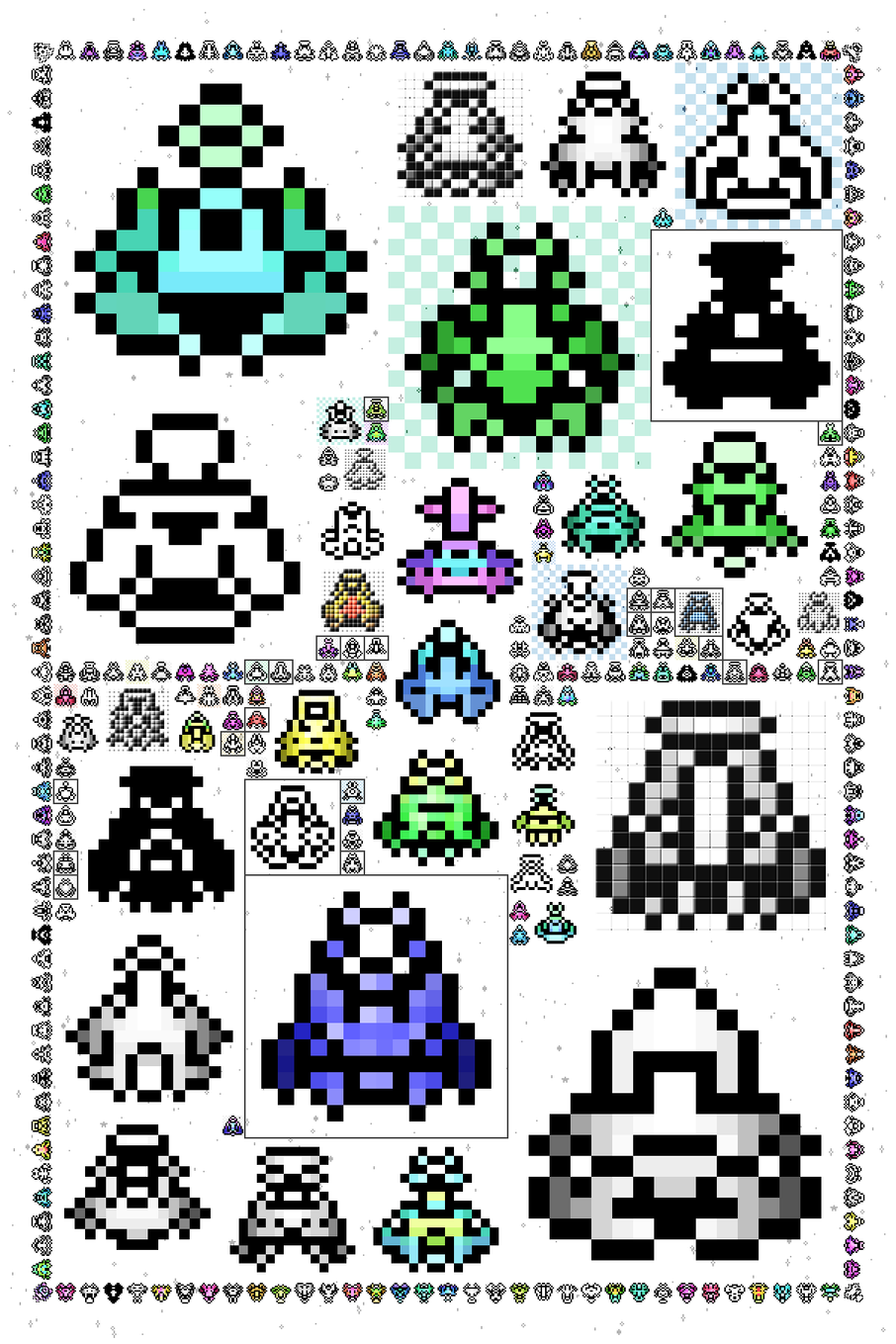 Pixel Spaceships #156