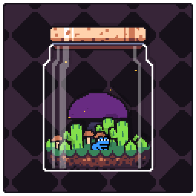 Toad Terrarium #117