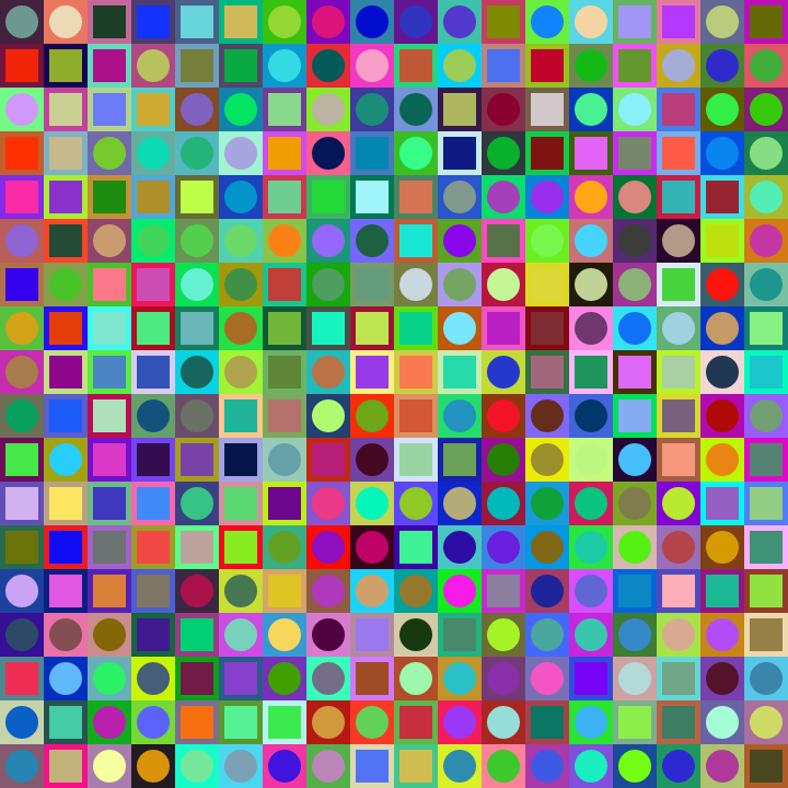 Square Dot Composition #200