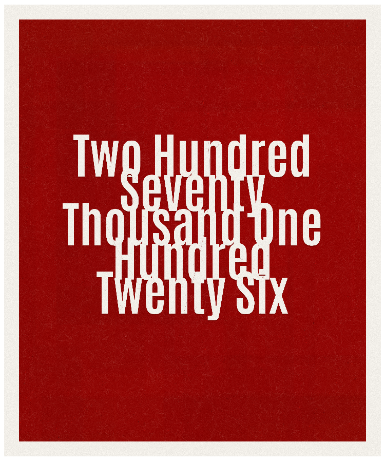 Count #270126