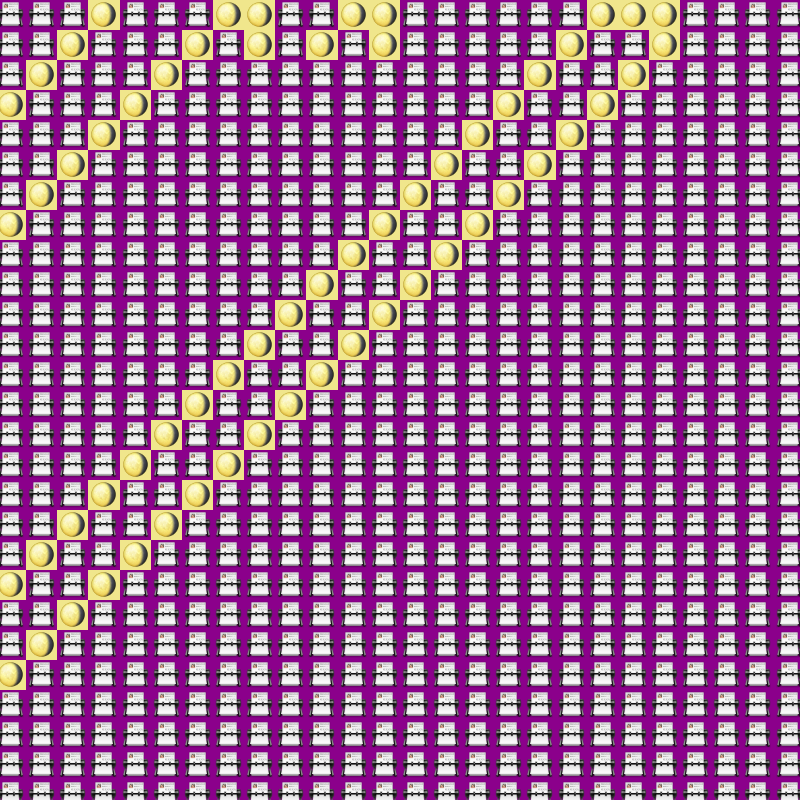 Elementary Cellular Emoji Automata #939