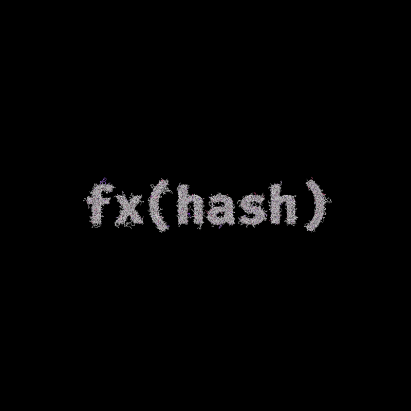 FXHASH Generative Logo #862