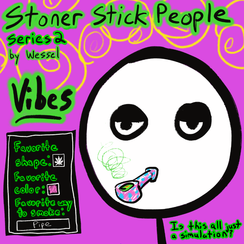 Stoner Stick People Series 2 #47