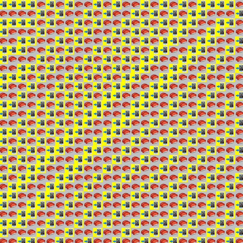 Elementary Cellular Emoji Automata #318