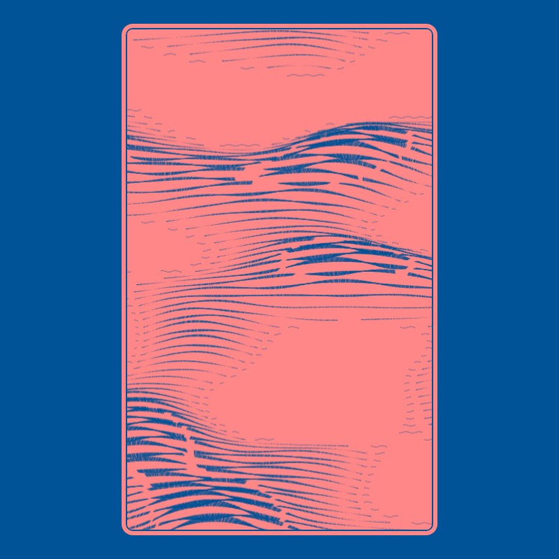 Topographic Playing Card #65