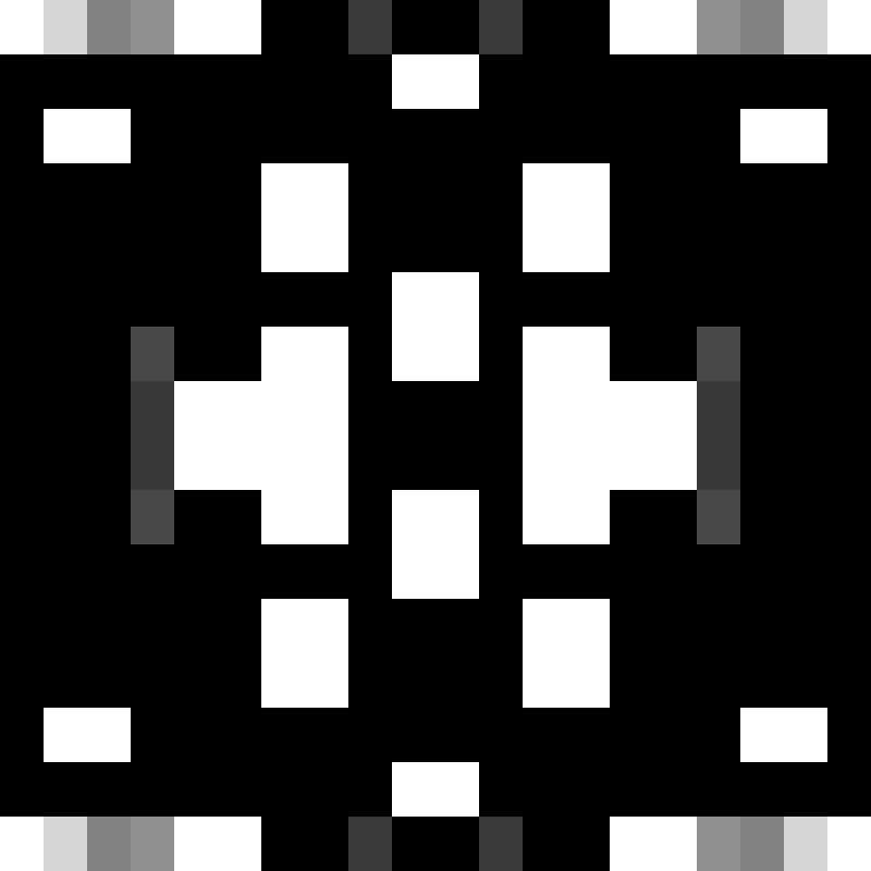 QR Glyphs Invaders #20