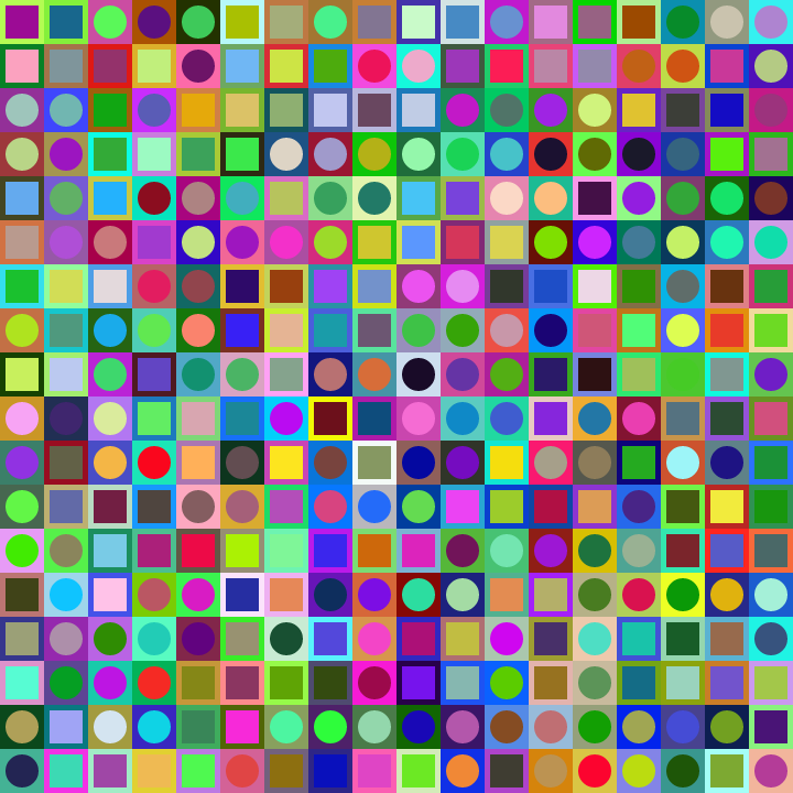 Square Dot Composition #41