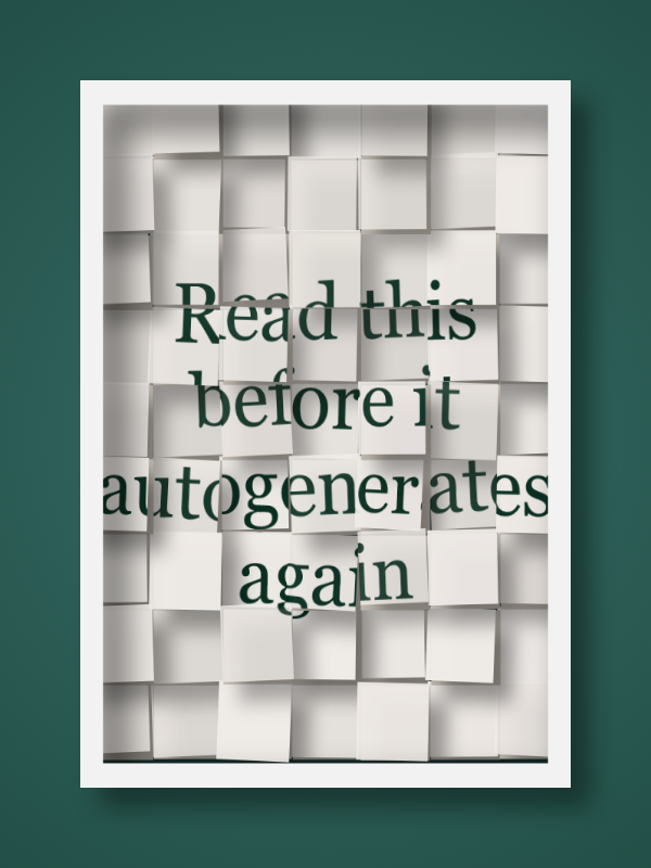 The Metaphor Machine #2140