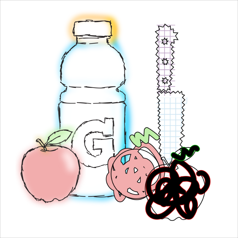 gatorade and apples #24