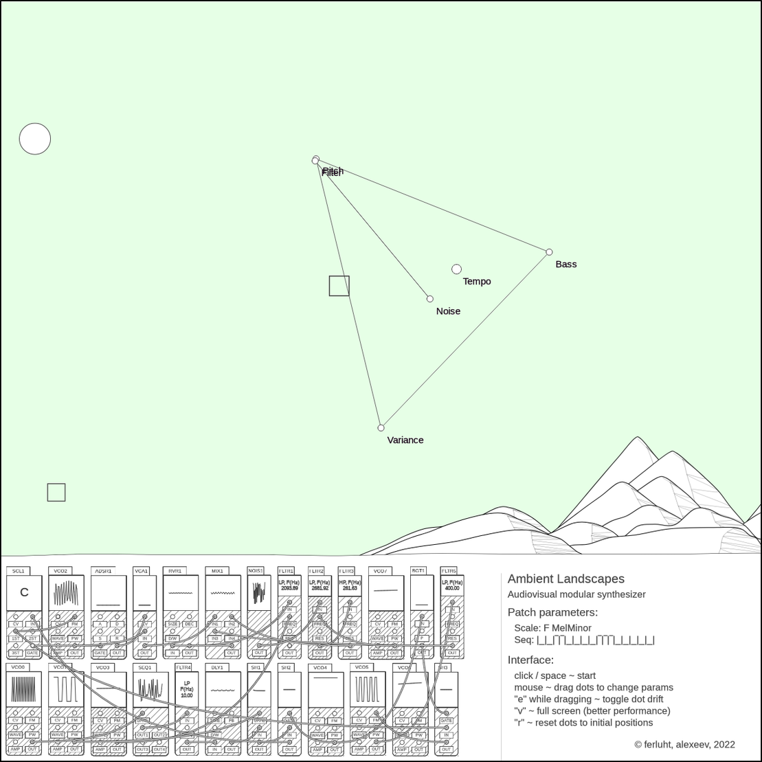 Ambient Landscapes synthesizer #13